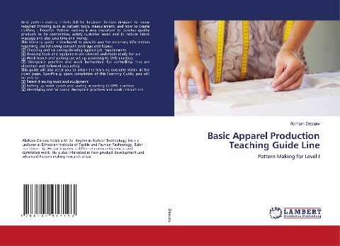 Basic Apparel Production Teaching Guide Line: Pattern Making for Level I