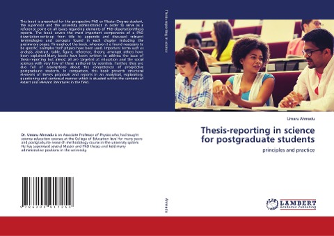 Thesis-reporting in science for postgraduate students: principles and practice