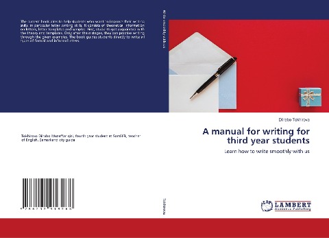 A manual for writing for third year students: Learn how to write smoothly with us