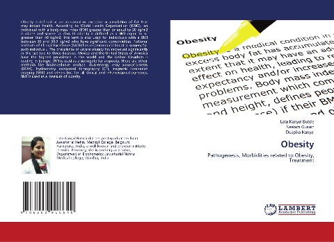 Obesity: Pathogenesis, Morbidities related to Obesity, Treatment