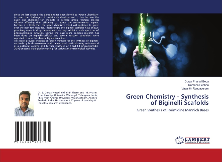 Green Chemistry - Synthesis of Biginelli Scafolds: Green Synthesis of Pyrimidine Mannich Bases