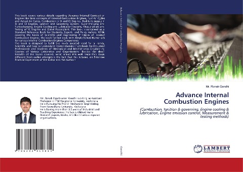 Advance Internal Combustion Engines: (Combustion, Ignition & governing, Engine cooling & lubrication, Engine emission control, Measurement & testing methods)
