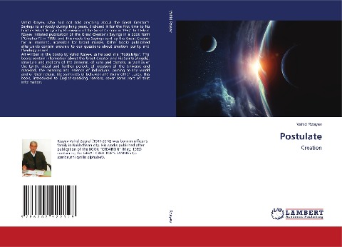 Postulate: Creation