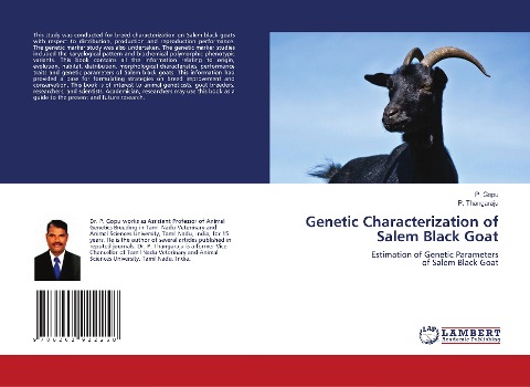 Genetic Characterization of Salem Black Goat: Estimation of Genetic Parameters of Salem Black Goat