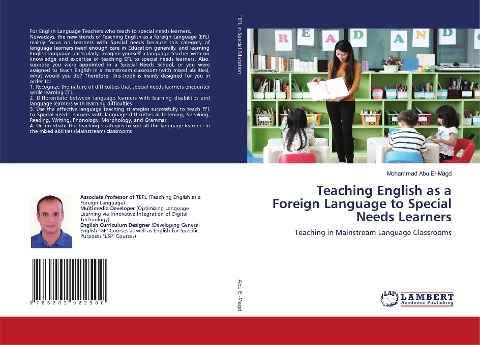 Teaching English as a Foreign Language to Special Needs Learners: Teaching in Mainstream Language Classrooms