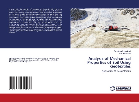 Analysis of Mechanical Properties of Soil Using Geotextiles: Application of Geosynthetics