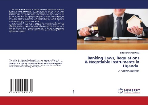Banking Laws, Regulations & Negotiable Instruments in Uganda: A Tutorial Approach