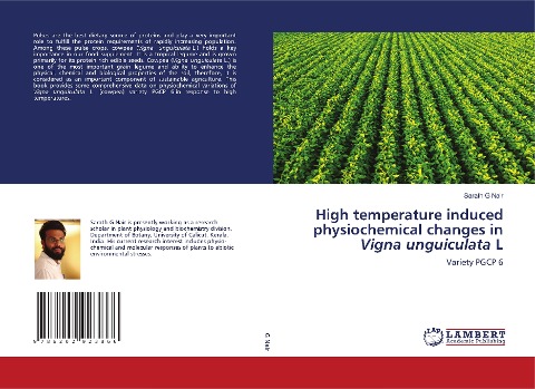 High temperature induced physiochemical changes in Vigna unguiculata L: Variety PGCP 6