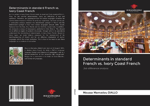 Determinants in standard French vs. Ivory Coast French: Job difference analysis