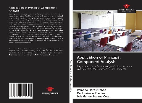 Application of Principal Component Analysis: To provide a basis for the design of school furniture characterizing the anthropometry of students