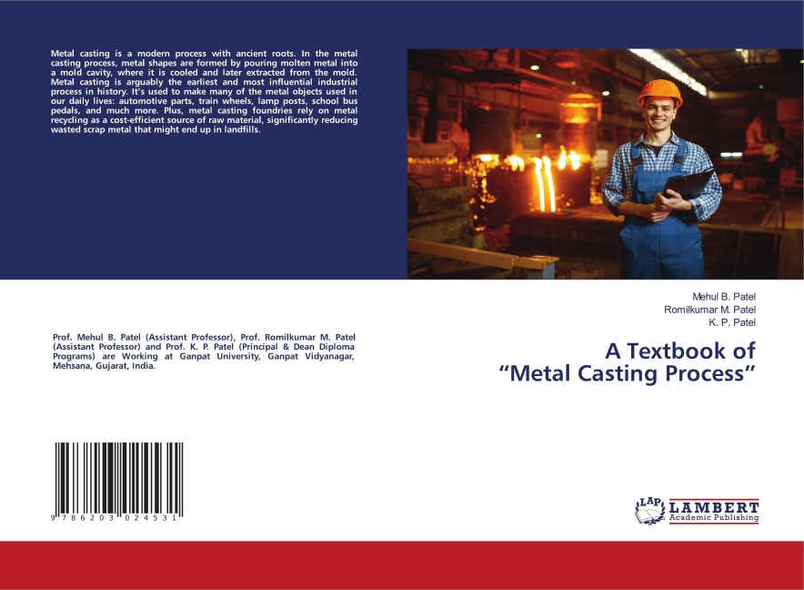 A Textbook of Metal Casting Process