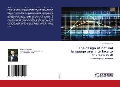 The design of natural language user interface to the database: Russian language approach