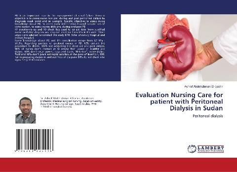 Evaluation Nursing Care for patient with Peritoneal Dialysis in Sudan: Peritoneal dialysis