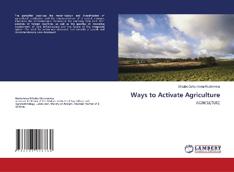 Ways to Activate Agriculture: AGRICULTURE