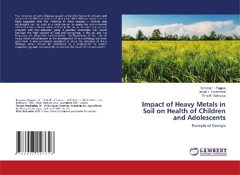 Impact of Heavy Metals in Soil on Health of Children and Adolescents: Example of Georgia