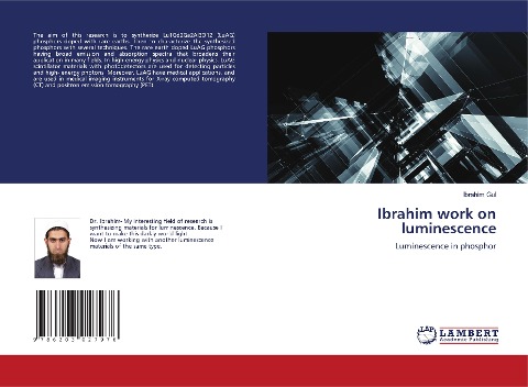 Ibrahim work on luminescence: Luminescence in phosphor