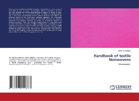 Handbook of textile Nonwovens: Nonwovens