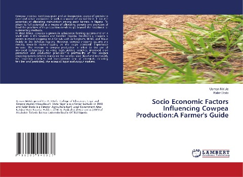 Socio Economic Factors Influencing Cowpea Production:A Farmers Guide