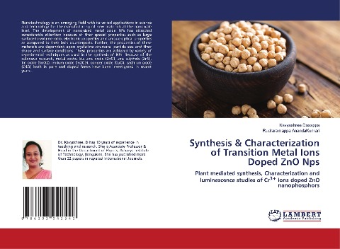 Synthesis & Characterization of Transition Metal Ions Doped ZnO Nps: Plant mediated synthesis, Characterization and luminescence studies of Cr3+ ions doped ZnO nanophosphors