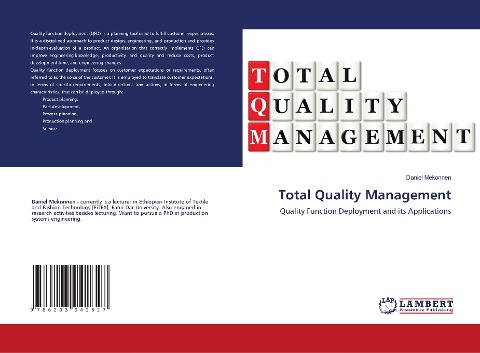 Total Quality Management: Quality Function Deployment and its Applications