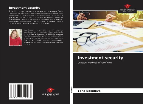 Investment security: Concept, methods of regulation