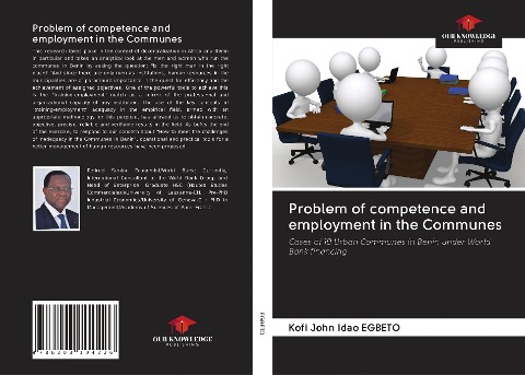 Problem of competence and employment in the Communes: Cases of 10 Urban Communes in Benin under World Bank financing