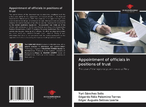 Appointment of officials in positions of trust: The case of the regional governments of Peru
