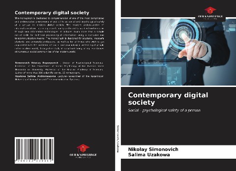 Contemporary digital society: Social - psychological safety of a person