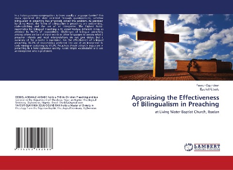 Appraising the Effectiveness of Bilingualism in Preaching: at Living Water Baptist Church, Ibadan