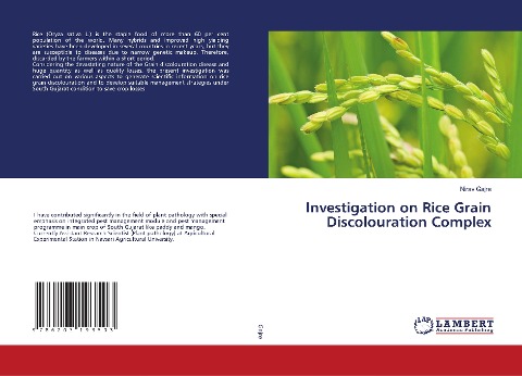 Investigation on Rice Grain Discolouration Complex