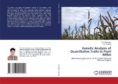 Genetic Analysis of Quantitative Traits in Pearl Millet: [Pennisetum glaucum (L.) R. Br.] Under Different Moisture Regime