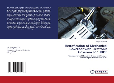 Retrofication of Mechanical Governor with Electronic Governor for HDDE: development of Electronic Engine and Study of Technologies From Bs-iii to Bs-iv