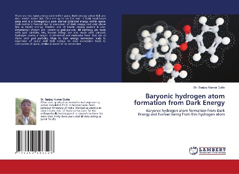 Baryonic hydrogen atom formation from Dark Energy: Baryonic hydrogen atom formation from Dark Energy and human being from this hydrogen atom