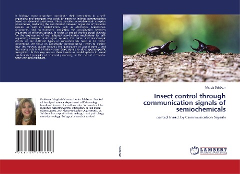 Insect control through communication signals of semiochemicals: control Insect by Communication Signals