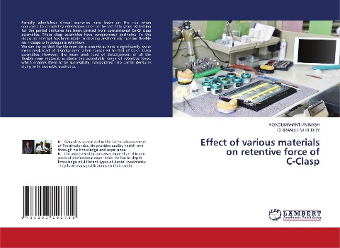 Effect of various materials on retentive force of C-Clasp