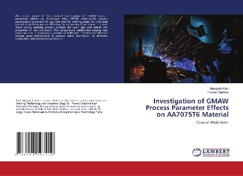 Investigation of GMAW Process Parameter Effects on AA7075T6 Material: Case of Weld Joint