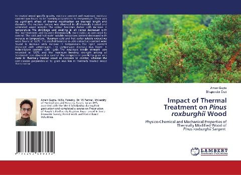 Impact of Thermal Treatment on Pinus roxburghii Wood: Physico-Chemical and Mechanical Properties of Thermally Modified Wood ofPinus roxburghii Sargent