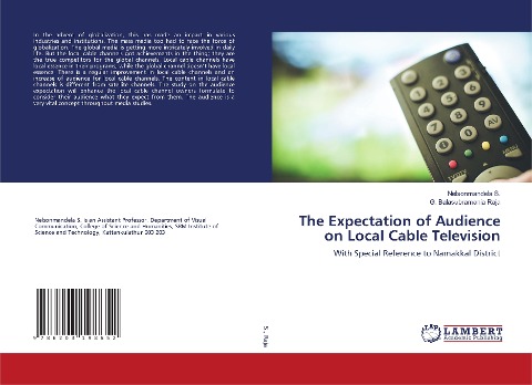 The Expectation of Audience on Local Cable Television: With Special Reference to Namakkal District