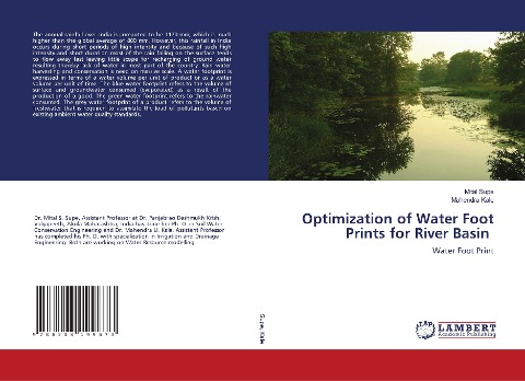 Optimization of Water Foot Prints for River Basin: Water Foot Print
