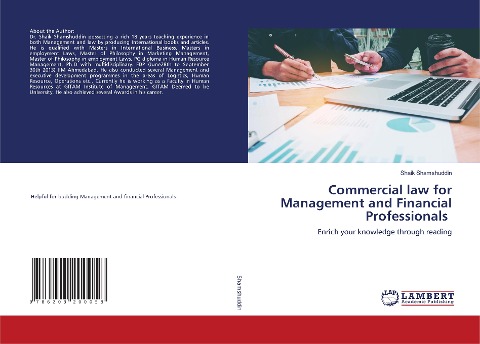 Commercial law for Management and Financial Professionals: Enrich your knowledge through reading