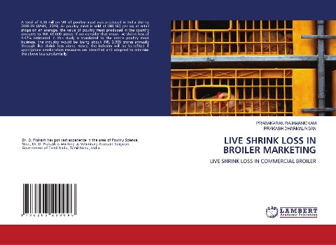 LIVE SHRINK LOSS IN BROILER MARKETING: LIVE SHRINK LOSS IN COMMERCIAL BROILER