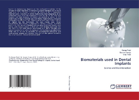 Biomaterials used in Dental Implants: Science and Bio-interaction