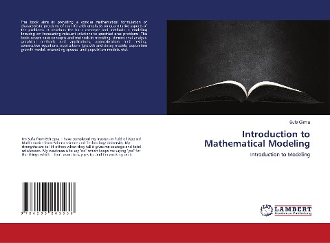 Introduction to Mathematical Modeling: Introduction to Modeling