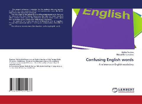 Confusing English words: A reference on English vocabulary