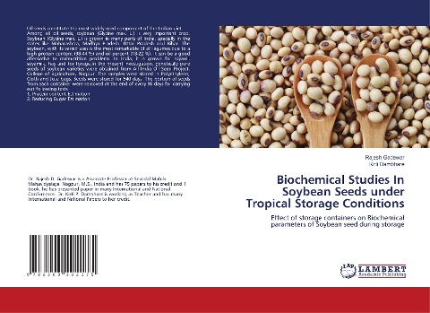Biochemical Studies In Soybean Seeds under Tropical Storage Conditions: Effect of storage containers on Biochemical parameters of Soybean seed during storage