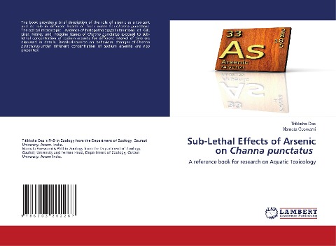 Sub-Lethal Effects of Arsenic on Channa punctatus: A reference book for research on Aquatic Toxicology