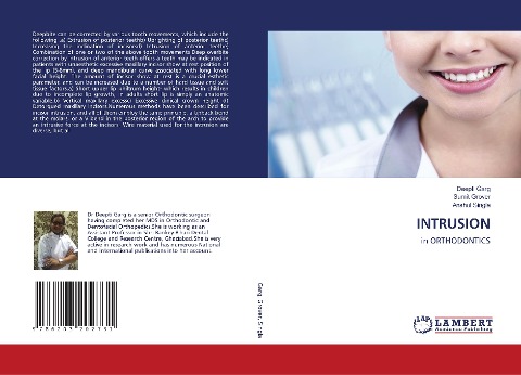 INTRUSION: in ORTHODONTICS