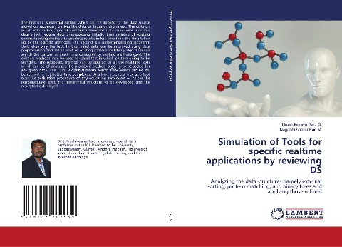 Simulation of Tools for specific realtime applications by reviewing DS: Analyzing the data structures namely external sorting, pattern matching, and binary trees and applying those refined