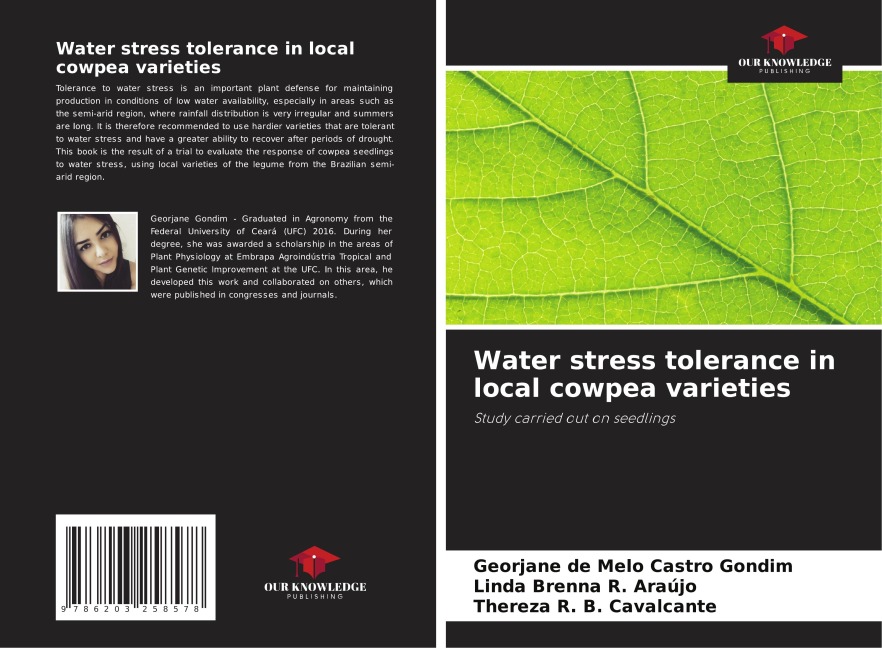 Water stress tolerance in local cowpea varieties: Study carried out on seedlings