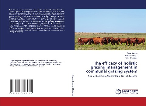 The efficacy of holistic grazing management in communal grazing system: A case study from Mokhotlong District, Lesotho